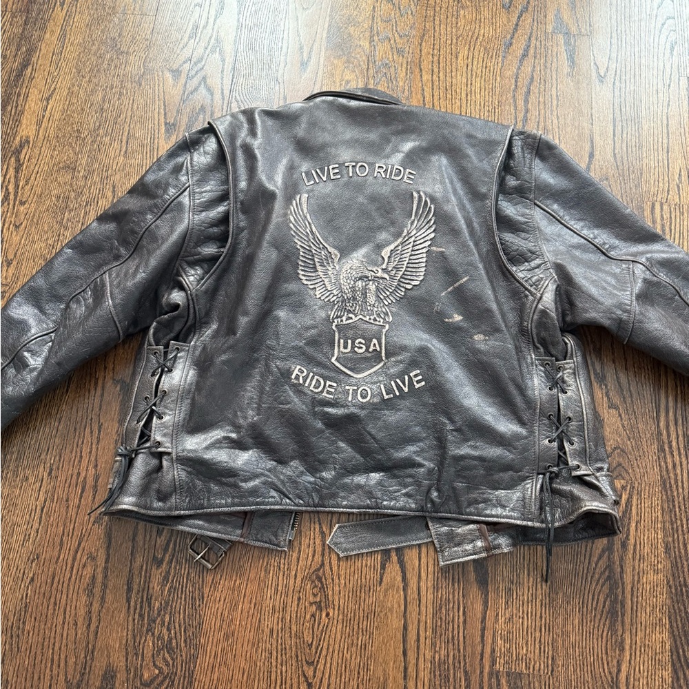 Xelement Men’s Motorcycle Jacket - Picture 4 of 7